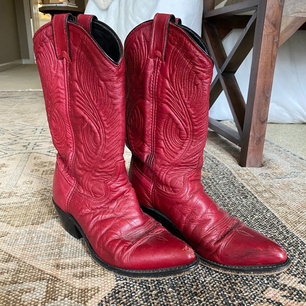 Red Cowgirl Boots